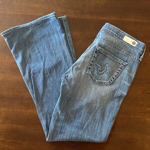 AG Adriano Goldschmied ‘the Club’ Bootcut Light Blue Denim Jeans